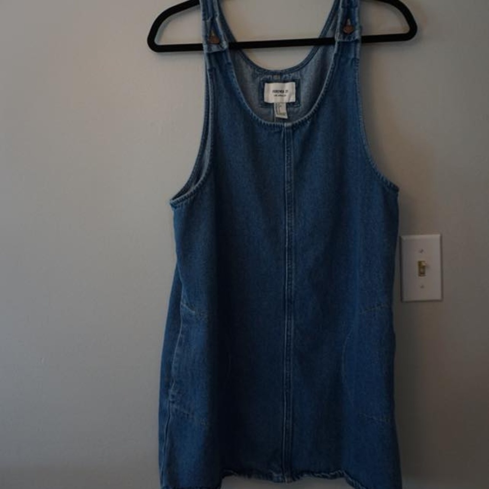 Denim Overall Dress